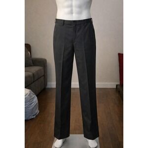 Mens Axist Black Dress Pants (Flat Front) 34x30 Excellent Condition!